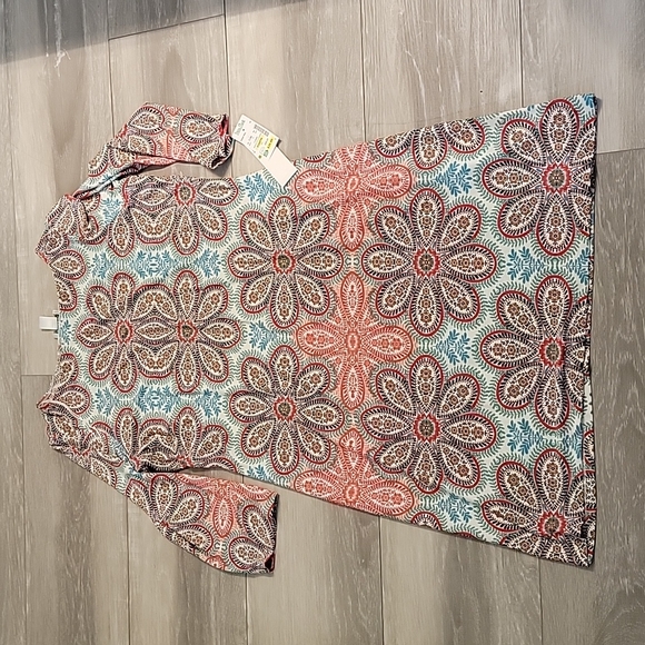 NWT- Maggy L - Floral Print dress - Picture 1 of 8